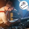 thumbnail image 3 of KAKOWELY Torque Wrench Torque Gauge Wrench Adjustable Drive Torque Angle Gauge Auto Garage Tool Hand Tools Wrench for Home Shop DIY Repair (Silver Square Hole), 3 of 4