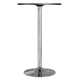 thumbnail image 4 of Winsome Spectrum 28" Round Pub Table, Black & Chrome - 93628, 4 of 6