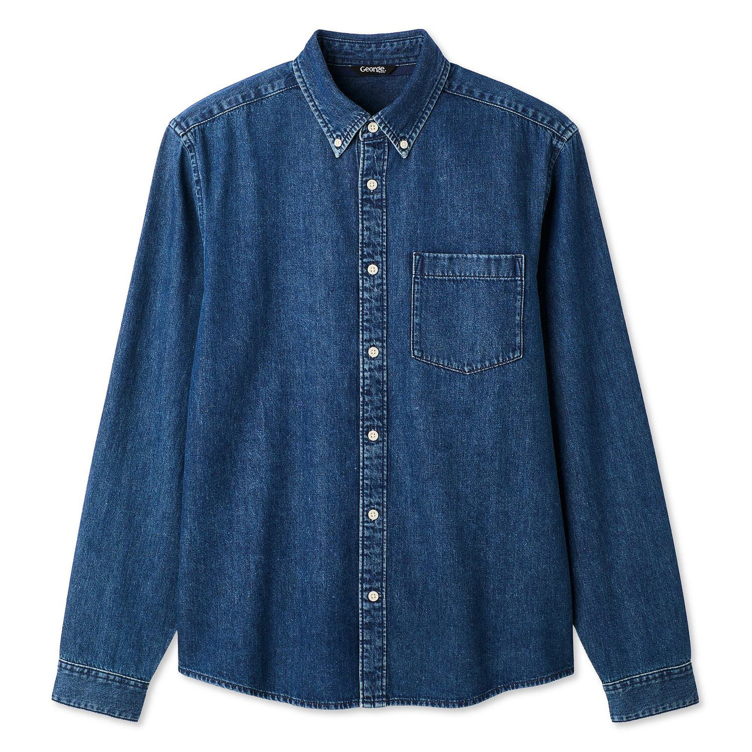 George Men's Denim Shirt