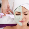 thumbnail image 4 of KALLORY 100Pcs Purple Facial Cream Spoons Plastic Cream Applicators for Skincare Massage, 4 of 6