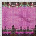 thumbnail image 2 of Soimoi Rayon Fabric Peacock Panel Fabric Prints by Yard 42 Inch Wide, 2 of 3