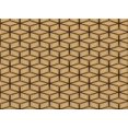 thumbnail image 1 of Ahgly Tapis Rectangulaire Lavable en Machine Intérieur Transitionnel Brun Selle, 5 Pieds x 8 Pieds, 1 of 7