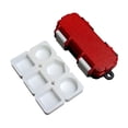thumbnail image 3 of Siruishop Pool Chalk Holder Multifunctional Portable Compact Billiard Cue Chalk Holder red, 3 of 8