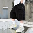 thumbnail image 2 of Shorts Cargo pour Garçons Enfants, Shorts Décontractés Extensibles pour Jeunes Garçons, Bas Cargo d'Extérieur, 2 of 5