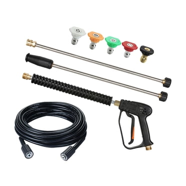 jinwen Garden Handheld 4000 PSI High Pressure Washer Gun Spray Nozzle Kit Fitting Quick