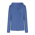 thumbnail image 5 of Timegard Womens Hoodies Plus Size Long Sleeve Thumb Hole Pullover Fall Casual Solid Color Comfy Tops, 5 of 5