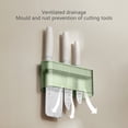 thumbnail image 3 of EGNMCR Storage Containers, Kitchen Storage & Organization Kitchen Knife Block Without Knives Kitchen Knives Storage Organizer Wall Mounted Knife Kitchen Tools Kitchen Holder, 3 of 6