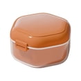 thumbnail image 2 of EGNMCR Closet Organizers and Storage, Bathroom Organizers and Storage Orthodontic Braces Case Invisible Braces Retainer Storage Box Portable Box Denture Storage Cleaning Box a storage, 2 of 8