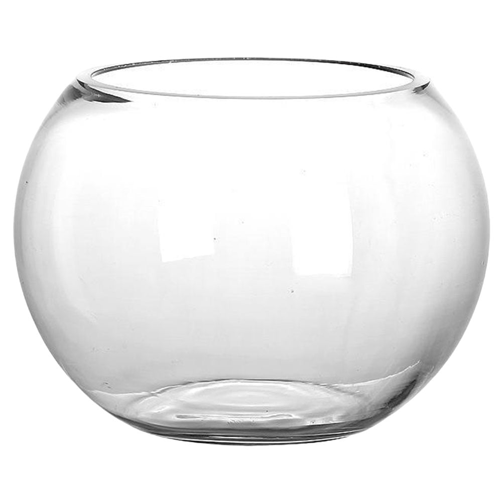 MasteelfCA Clear Bowl Glass Vase Glass Bubble Bowl Glass Round Vase ...