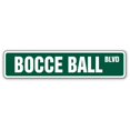 thumbnail image 1 of SignMission SS-Bocce Ball Panneau de Rue Balle Bocce 4 x 18 Po - Set Balles Italy Jeu d'Équipe, 1 of 1