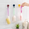 thumbnail image 4 of Oliegs Heated Blanket Set Of 7 Soap Bags Soft For Shower Soap Pouch With Drawstring For Foaming And Drying Hangable Soap Bag Chocolate, 4 of 5