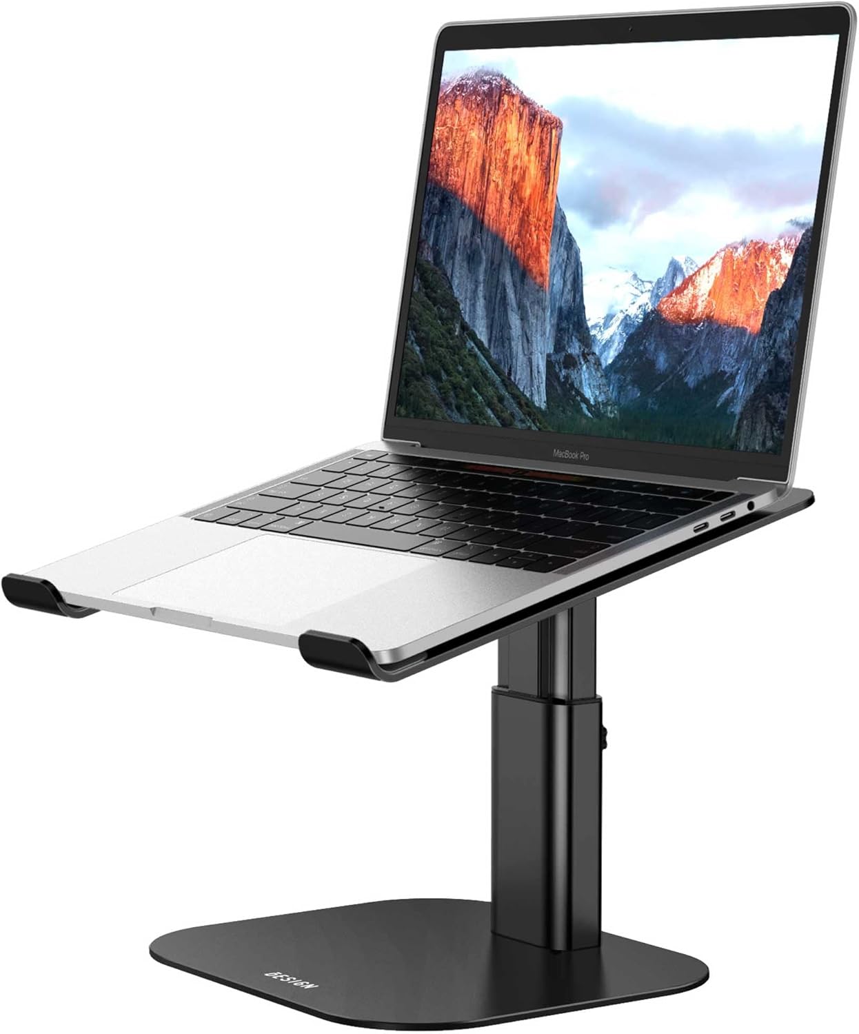 Support d'Ordinateur Portable en Aluminium LSX Ergonomique et Ajustable, Support Rehausseur pour Cahier, Support d'Ordinateur Compatible avec Air Pro Dell HP Lenovo et Plus.ordinateurs Portables ()
