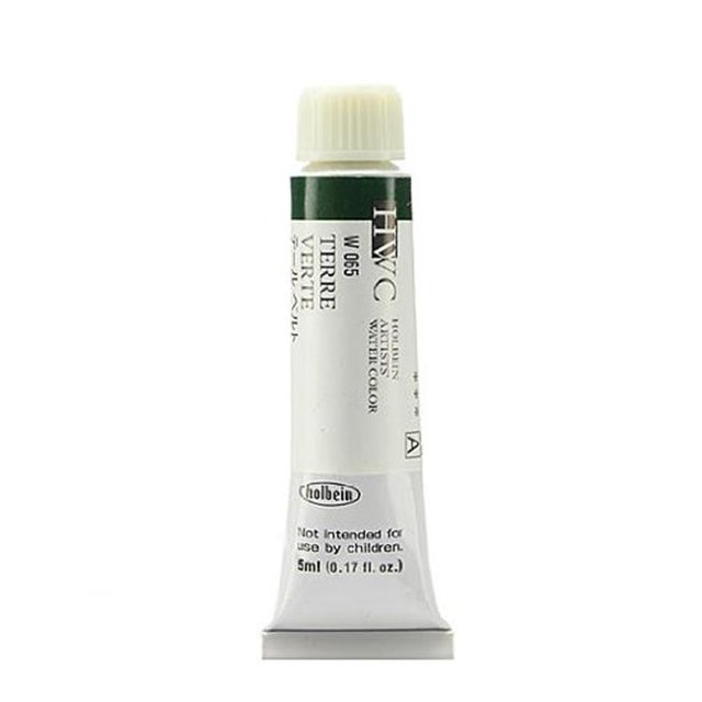 Holbein W065 Tube Aquarelle 5 ml., Terre Verte