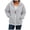 Gris, variante sur Grrvtrz Chandails à Capuche Zippés pour Femmes Chandails Surdimensionnés Tenues d'Automne Mode Vestes Décontractées Vêtements d'Hiver 2025