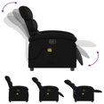 thumbnail image 5 of vidaXL Fauteuil Inclinable de Massage en Similicuir Noir, 5 of 5