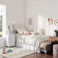 thumbnail image 4 of Mainstays 3 Drawer Fabric Nightstand with USB, 4 of 9
