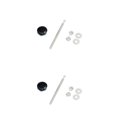 thumbnail image 2 of Transemion Car Modification Lightweight And Stylish Hood Lock Multiple Options Available black DP17-25 2Set, 2 of 6