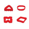 thumbnail image 1 of ZheElen 4piece Non-Stick Silicone Cake Mold Easy To Clean Flexible And Lightweight red 1Set, 1 of 6