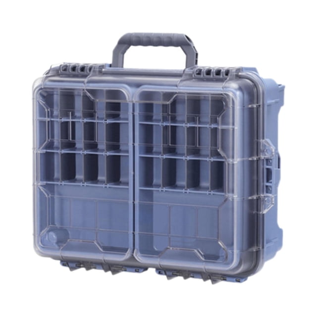 S SERENABLE Fishing Tackle Box Fishing Accessories Box Multifunctional Storage Organizer Blue
