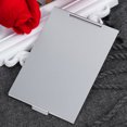thumbnail image 2 of MasteelfCA Miroir de Maquillage Pliant Portable FRCOLOR 11.5*8cm, Miroir de Maquillage à un Seul Côté pour Voyage et Rasage (Argent), 2 of 8