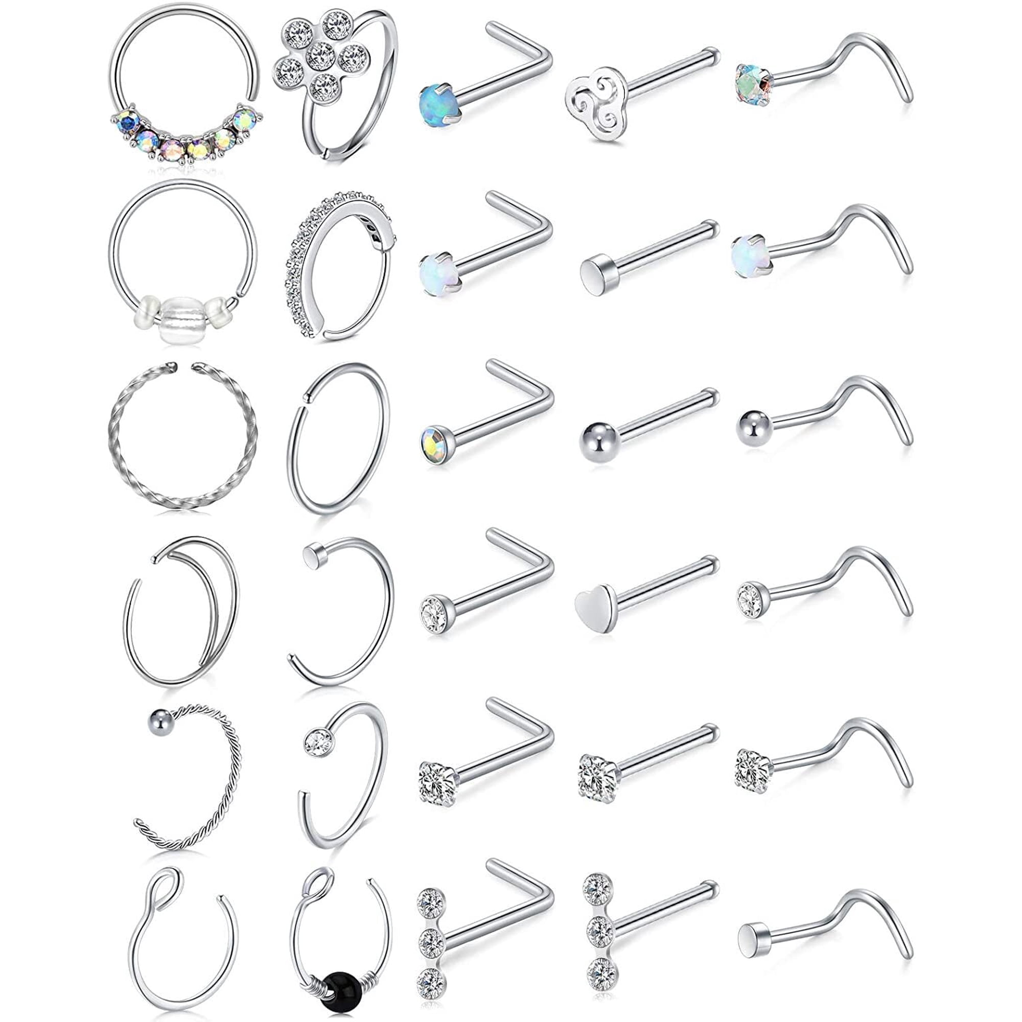 septum ring and stud