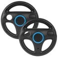 thumbnail image 1 of MUEISUERT 2 Pcs Mario Kart Wii Volant Wii, Wii Racing Volant de roue pour Nintendo Wii Jeux et Wii U Racing Jeux (Noir), 1 of 6