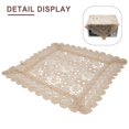 thumbnail image 1 of WinWay Vintage Hollow Lace Flower Table Runner Tablecloth Home Party Wedding Doily Mat Dining Coffee Table Cloth Placemat Coaster Decor, 1 of 10