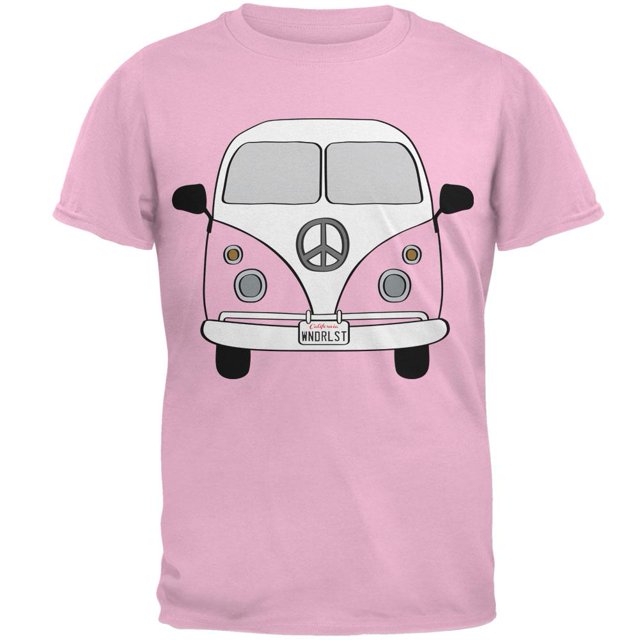 Halloween Travel Bus Costume Camper Wanderlust Mens T Shirt