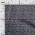 thumbnail image 1 of oneOone Cotton Poplin Fabric Geometric & Floral Block Printed Fabric 1 Yard 42 Inch Wide, 1 of 4