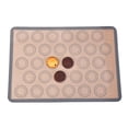 thumbnail image 2 of LSLJS Silicone Baking Mats Cookies Sheet- Non-Stick Mats for Baking- Easy Clean and Reusable Oven Baking Sheet for Making Macaroons- Cookies, Home Accessories, 2 of 6
