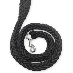 leash, dog leash, large dog leash, large dog leash, large dog leash, heavy duty leash, black dog leash, long leash, pet leash (3.9ft)