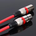 thumbnail image 4 of Câble DJ de Scène DMX Coloré 5,9 Pi XLR 3 Broches Mâle vers Femelle, 4 of 9
