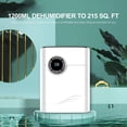 thumbnail image 3 of Amdohai 1200mL Dehumidifier to 215 Sq. Ft Portable Small Dehumidifier Auto-off Protection Humidity Control for Home Basements Bedroom Garage Wardrobe RV, 3 of 7