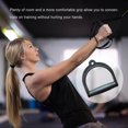 thumbnail image 2 of Pull Down Hand Grip D Handle Resistant Fitness Durable Heavy Pulley Cable Machine Bodybuilding Attachments Gym Accessories Strength, 2 of 6