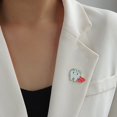thumbnail image 3 of LYMAYTER Exquisite Tooth Badge Cartoon Oral Enamel Pin - Funny Tooth Shape, for Dentist Lapel, 3 of 7