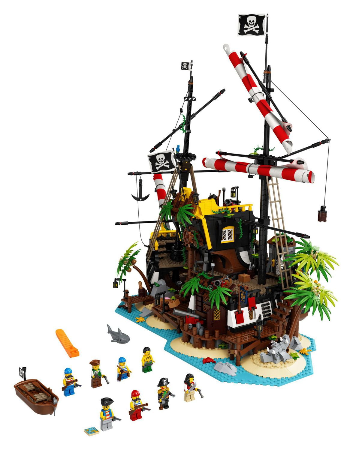 LEGO Ideas Les pirates de la baie de Barracuda 21322 Ensemble de construction (2545 pièces)