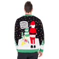 thumbnail image 2 of Ho Ho Ho It #!@%ING Chandail Joyeux pour Hommes Chandail Ugly Christmas, 2 of 3