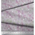 thumbnail image 3 of Soimoi Cotton Duck Fabric Flower Artistic Print Sewing Fabric Yard 56 Inch Wide, 3 of 3