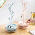 thumbnail image 4 of Creatively Rack Tree Shape Storage Jewelry Organizer Holder Display Stand Earrings Necklace Display Pendant Bracelet Fashionable Holder White, 4 of 9