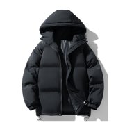 UPPADA Womens Puffer Jacket Zip Up Quilted Hooded Bubble Coats Padded Jacket Long Sleeve Winter Warm Coat with Pocket Quilted Women Lightweight,Womens Down Jacket with Hood Black,XXXL