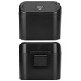 thumbnail image 4 of Garbage Can, Black Light Weight Durable Trash Bin  For Car, 4 of 8