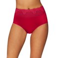 thumbnail image 1 of Bali Womens Passion for Comfort Brief, 7, Scarlet Berry, 1 of 1