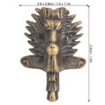 thumbnail image 4 of Hardware Leg Corner, 8Pcs Zinc Alloy Wood Box Feet Leg Nostalgic Retro  For Cabinets, 4 of 8