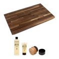 thumbnail image 1 of John Boos Walnut Wood 60 x 38 Inches Cutting Board with 3 Piece Maintenance Set, 1 of 9