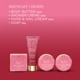 thumbnail image 4 of Baylis and Harding Midnight Cherry Ladies Luxury Body Care Pamper Tin Gift Set, 4 of 8