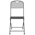 thumbnail image 3 of vidaXL 9 Piece Garden Dining Set Anthracite Metal Mesh, 3 of 5