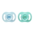 thumbnail image 1 of Tommee Tippee Ultra-light StayPut Pacifier, One-Piece Silicone Design, 0-6m, 2 Pack, 1 of 8