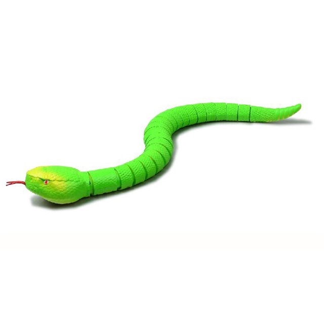 Jouet Serpent à Hochet Télécommandé Animal Tour Terrifiant Espiègle Noir