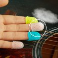 thumbnail image 4 of HEVIRGO 4Pcs/Set Fingertip Anti-skid Ventilated Design Silicone Playing Piano Finger Protector for Music Instrument Lover,Pink M, 4 of 10