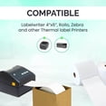 thumbnail image 5 of MotionGrey 4x6 Shipping Labels, 6000 Labels, 4x6 Thermal Shipping Label – Durable Convenient Printer Labels for Shipping – Label Writer - Thermal Label Rolls (4x6in, 12 Pack), 5 of 5